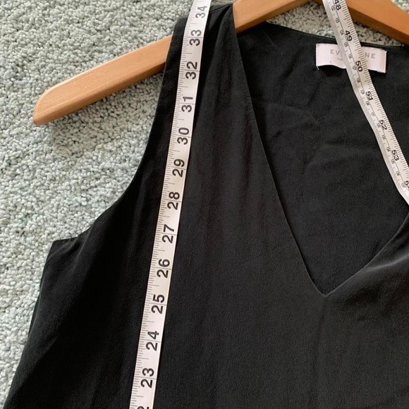 Everlane The Double-Lined Silk V-Neck Dress Size Medium - Picture 2 of 5